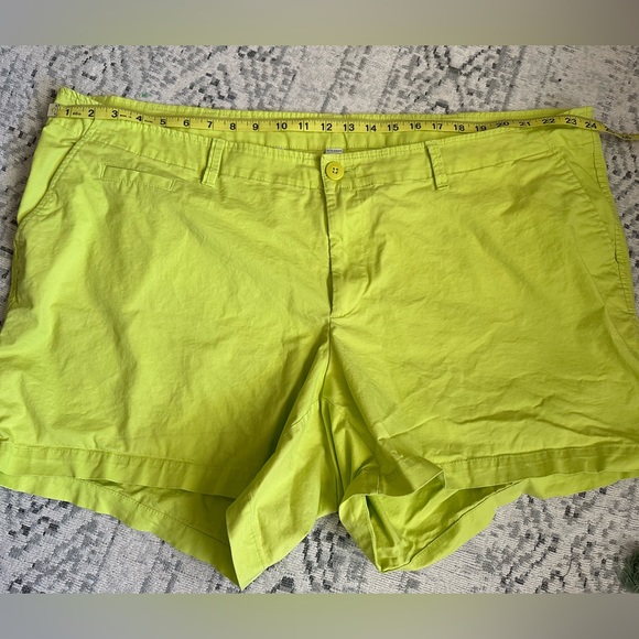 Size 24 Neon Green Preppy Old Navy Shirts 3x - Picture 1 of 5